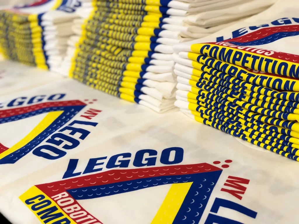 Custom branded T-shirts